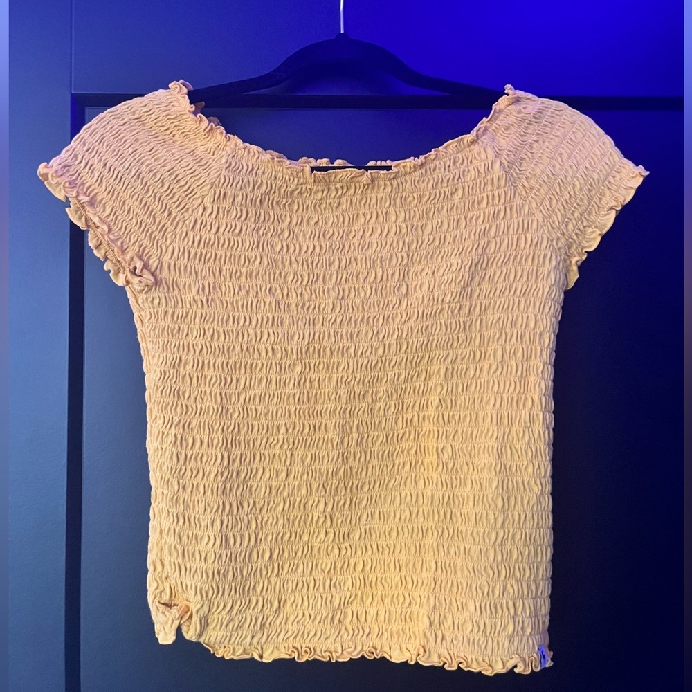 Abercrombie Kids Yellow Top